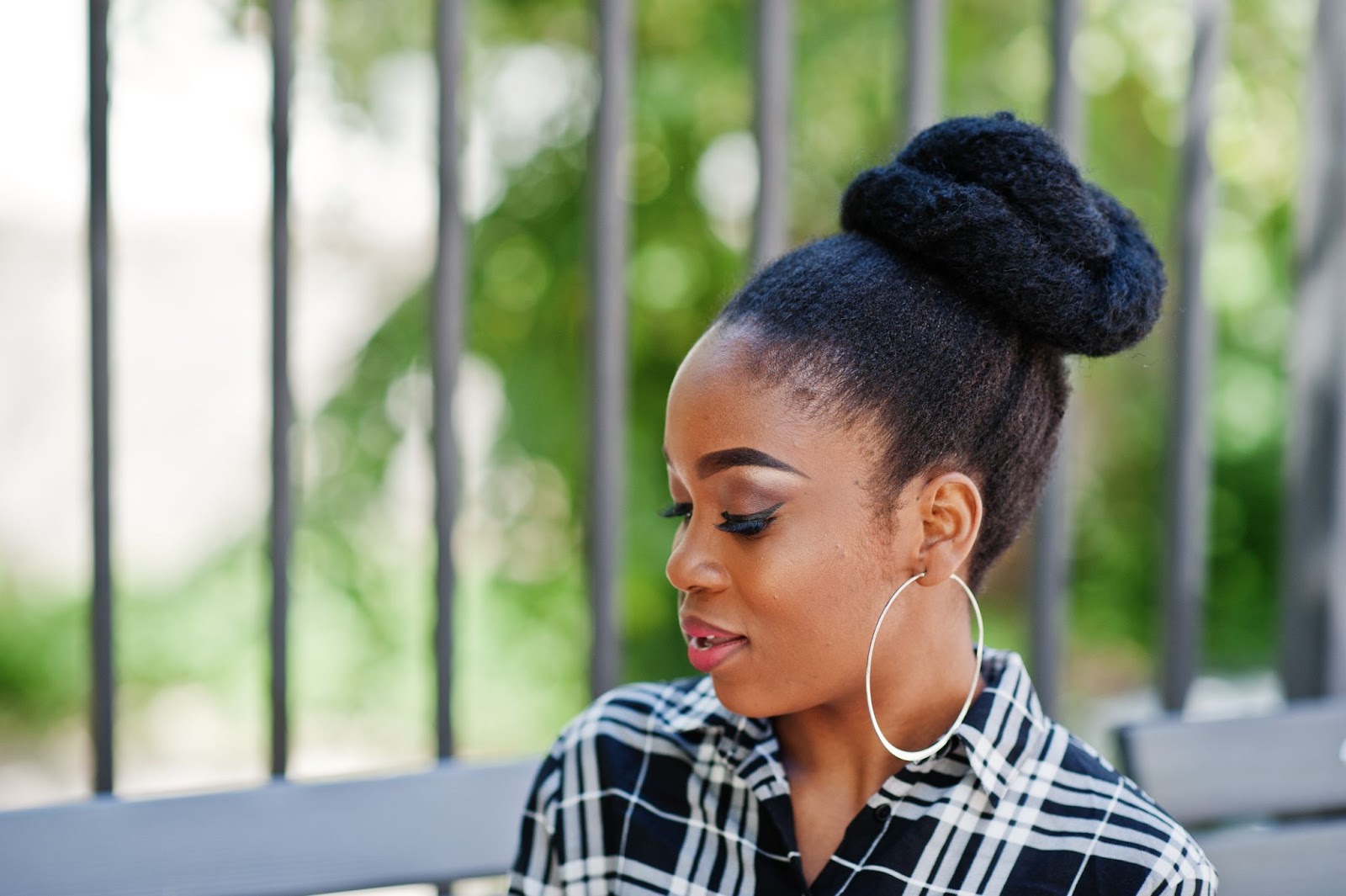 top-knot-bun-on-woman